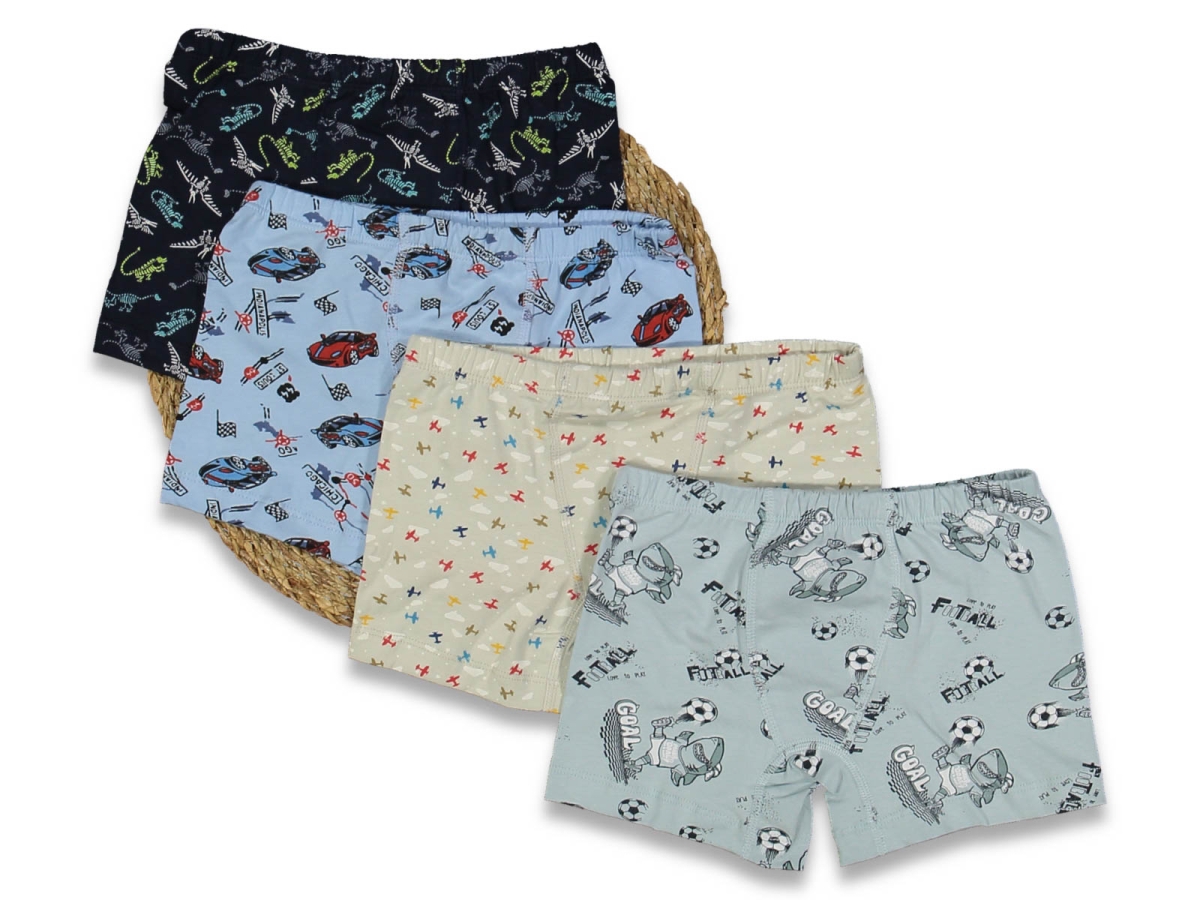 ERKEK 8/9 YAŞ DESENLİ BOXER