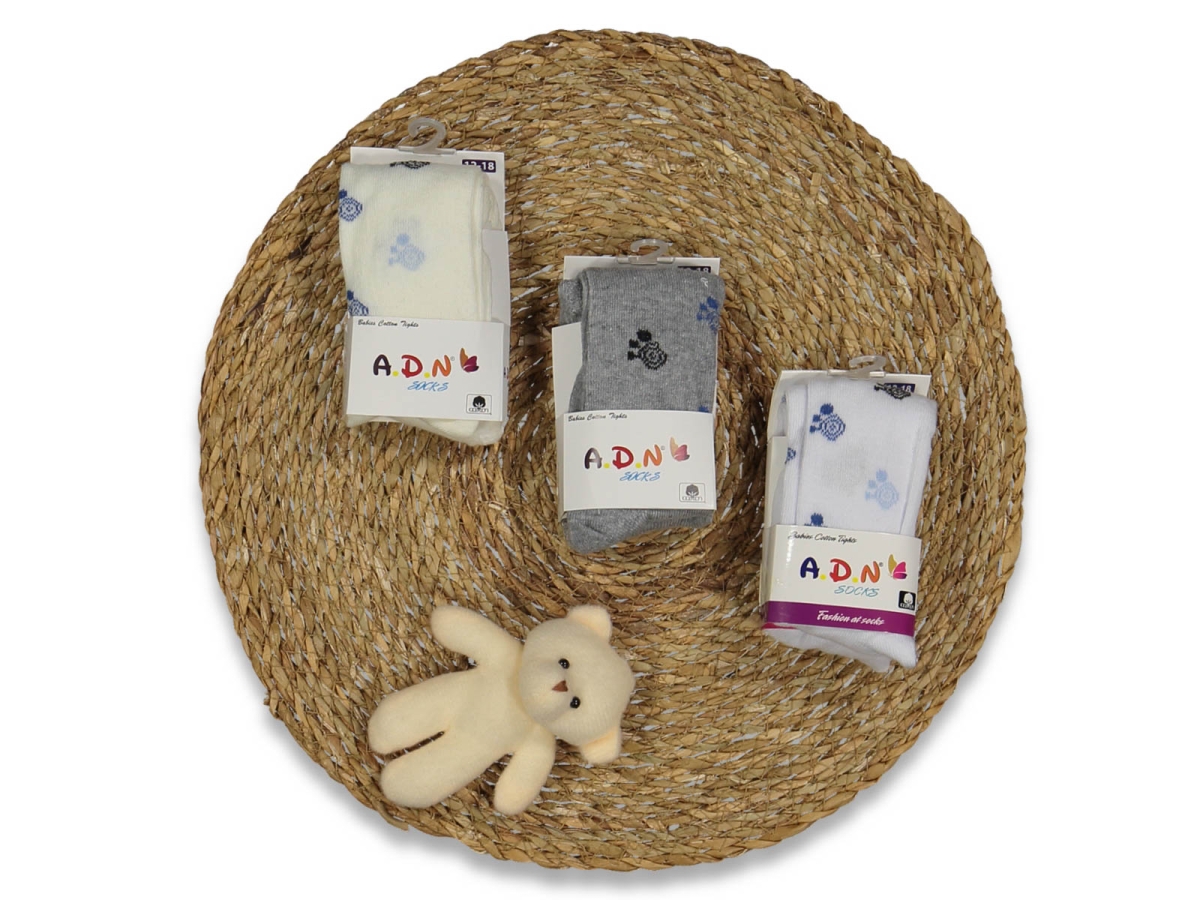 ERKEK 9/12 AY DESENLİ KÜLOTLU ÇORAP