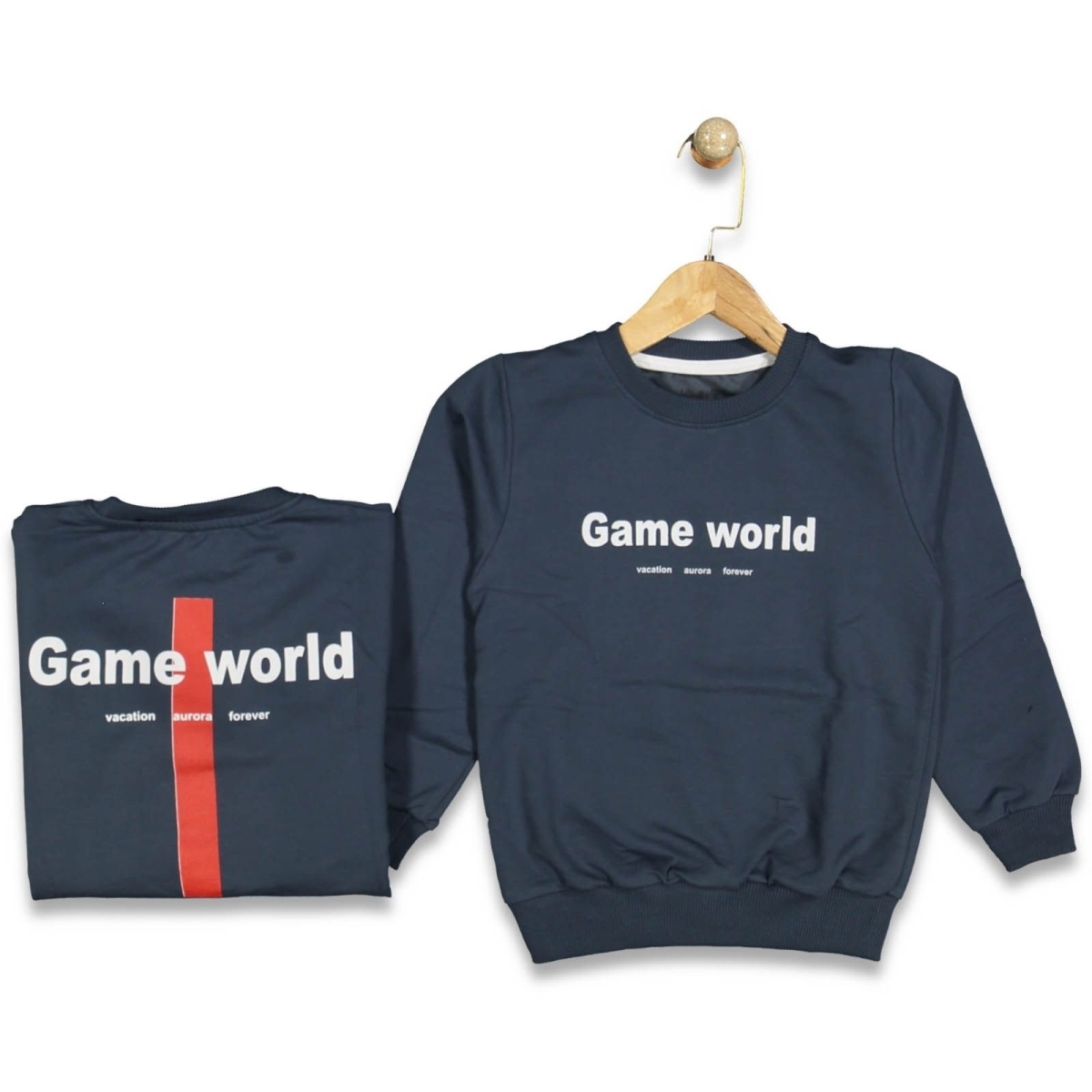 ERKEK 9/12 YAŞ GAME WORLD SWEAT