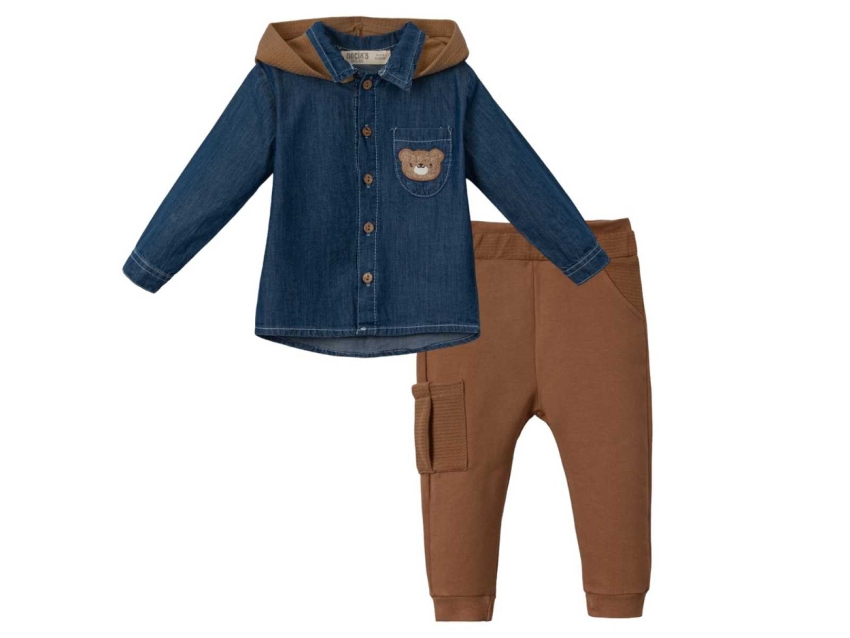 ERKEK 9/24 AY BEAR KOT GÖMLEKLİ TKM