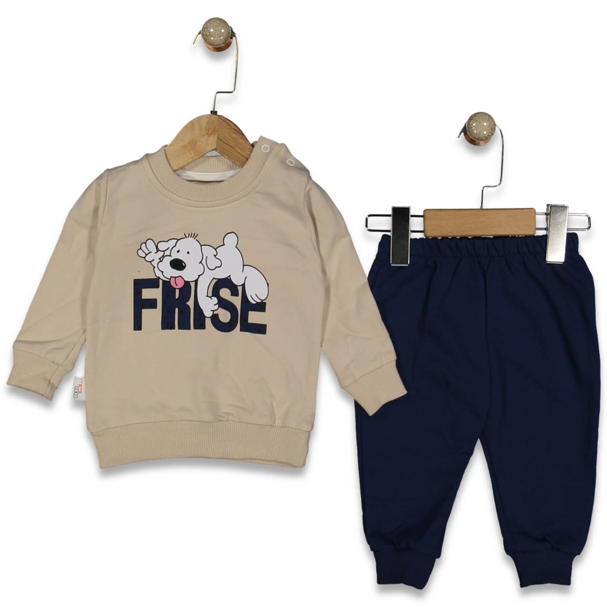 ERKEK 9/24 AY FRİSE İKİ İP İKİLİ TAKIM