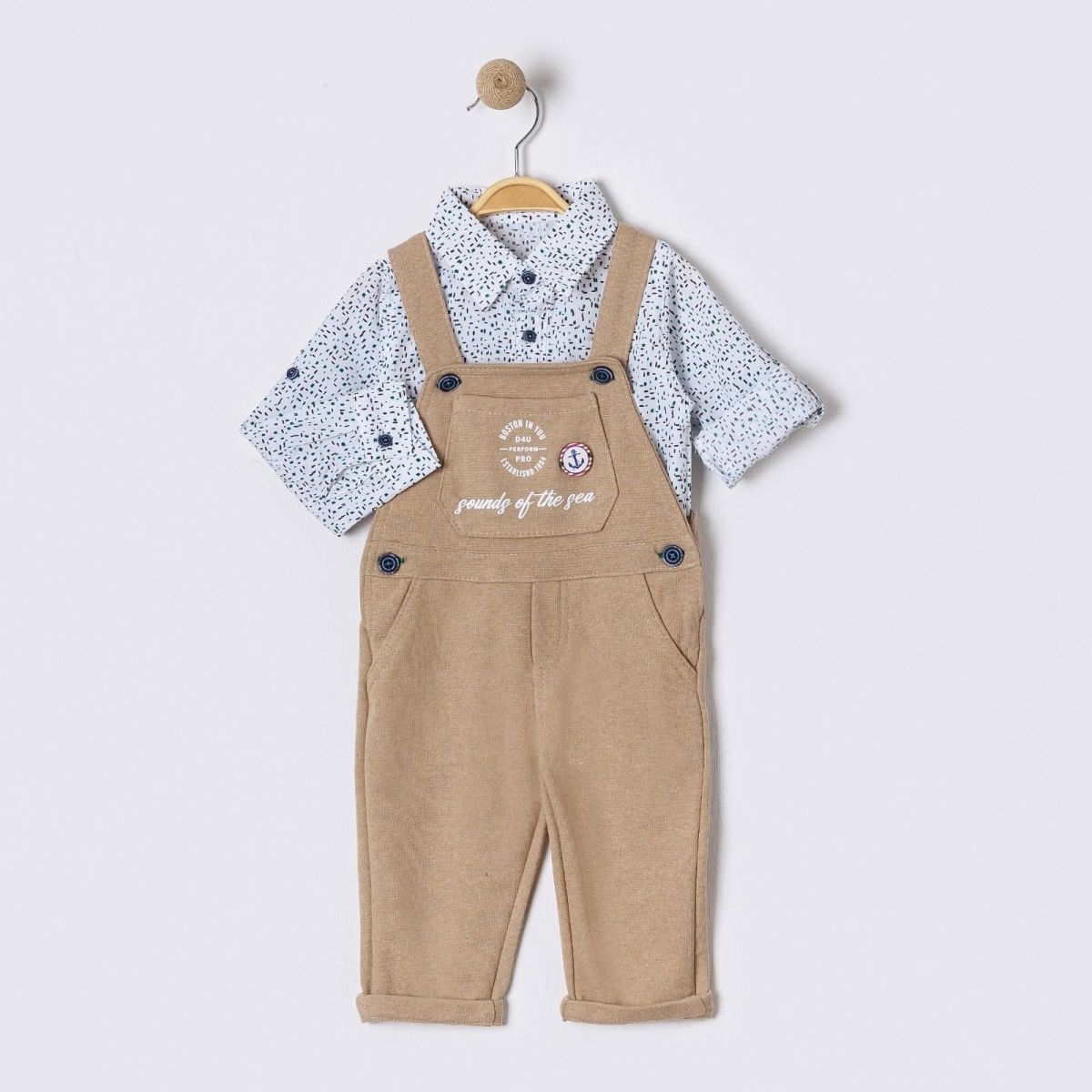 ERKEK 9/24 AY GÖMLEKLİ BASKILI SLOPET