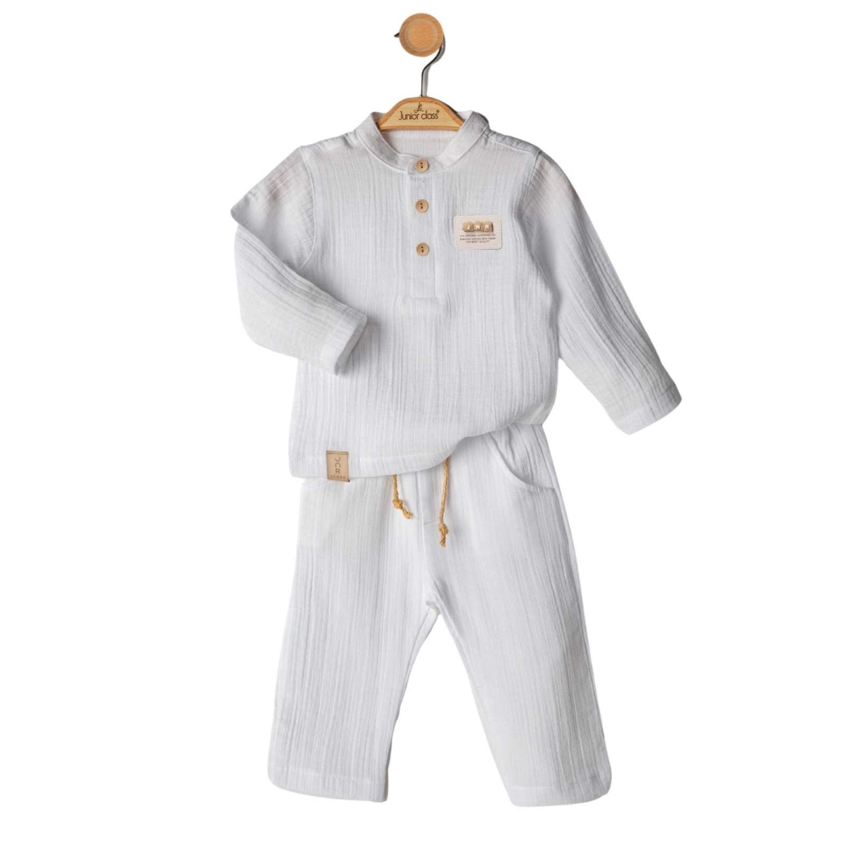 ERKEK 9/24 AY HAKİM YAKA İKİLİ MÜSLİN TAKIM