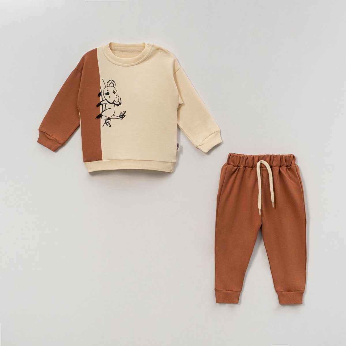 ERKEK 9/24 AY  KOALA BASKILI GARNİLİ  MEVSİMLİK TA