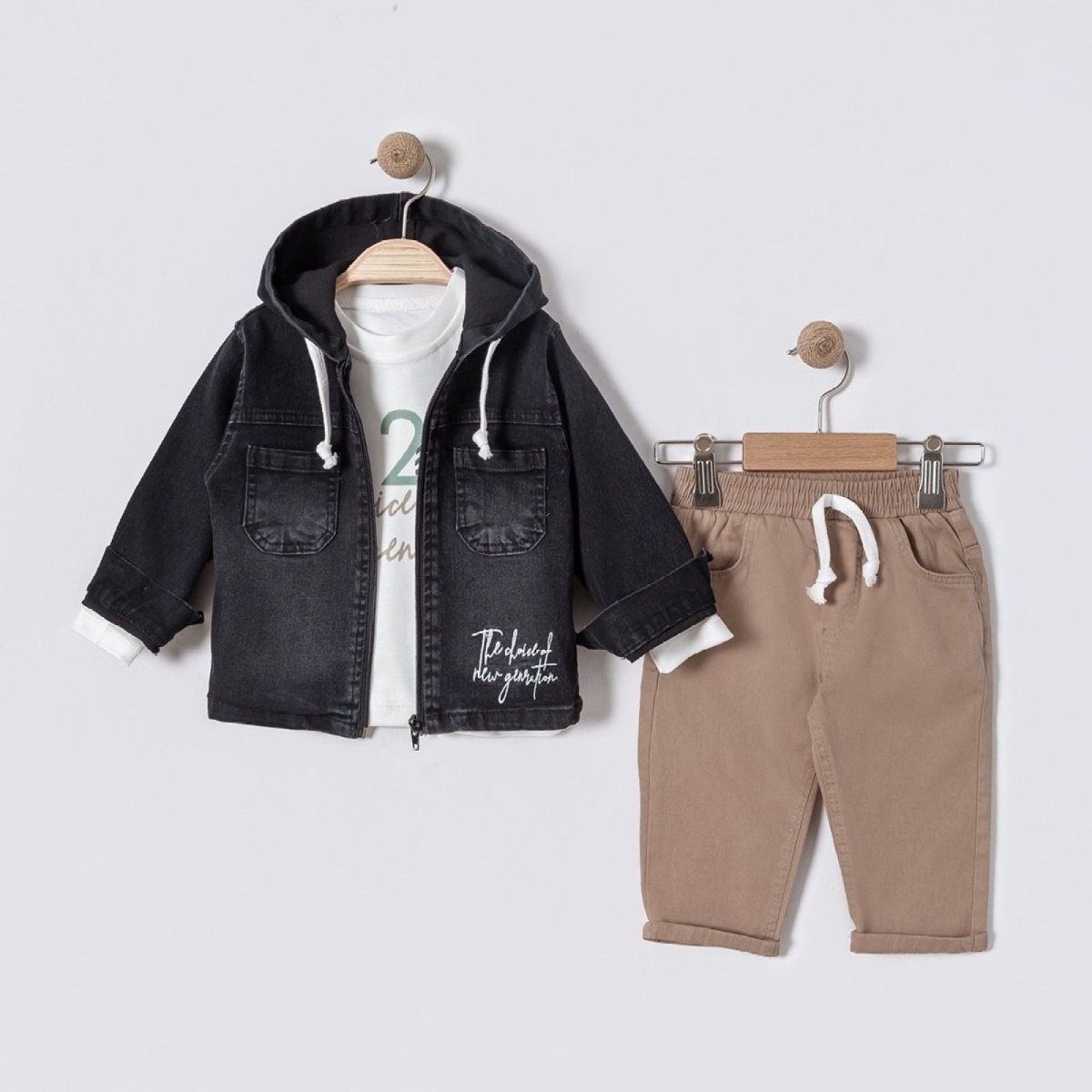 ERKEK 9/24 AY KOT CEKETLİ TAKIM