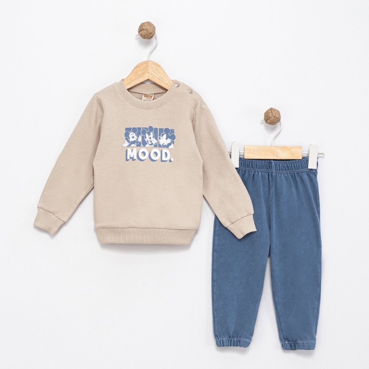 ERKEK 9/24 AY MOOD BASKILI KOT TAKIM