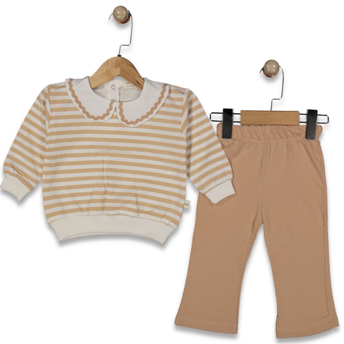 ERKEK 9/24 AY ÖNLÜK YAKA ÇİZGİLİ YAKALI TAKIM