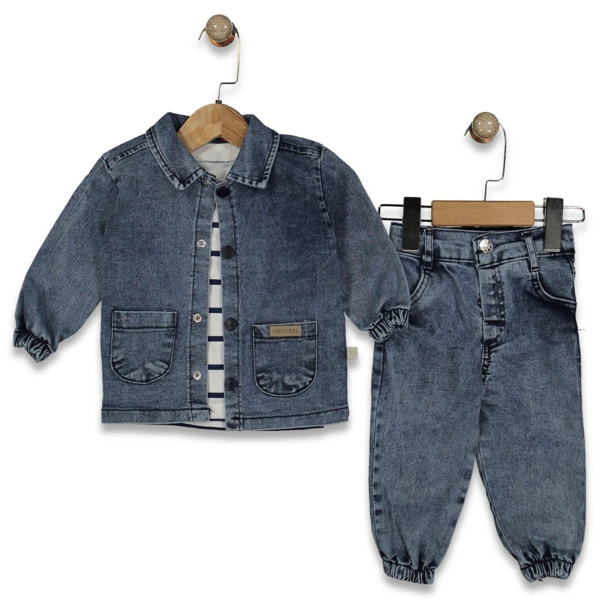 ERKEK 9/24 AY ORIGINAL ARMALI  3'LÜ KOT TAKIM