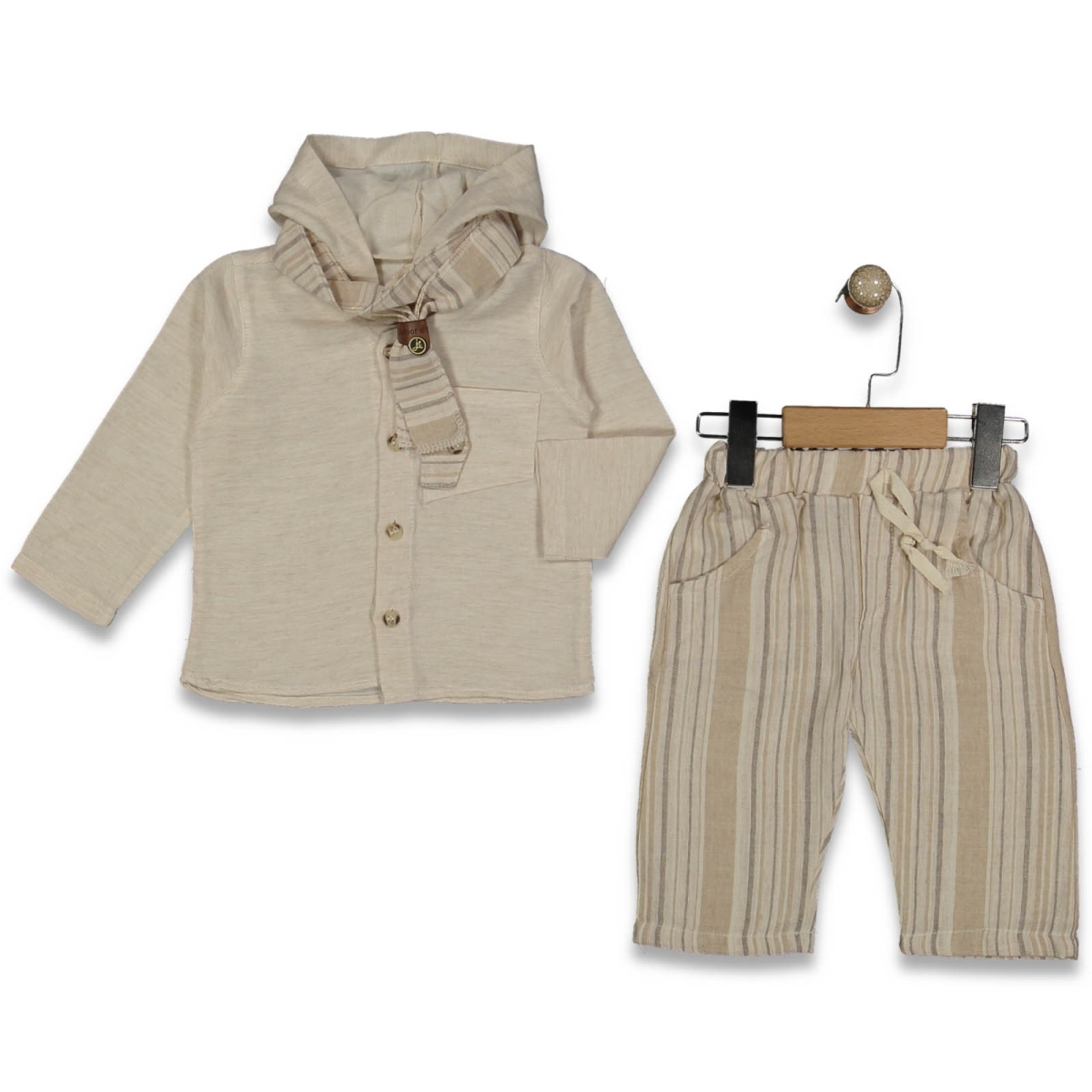 ERKEK 9/24 AY ŞALLI MÜSLİN 3 LÜ TAKIM