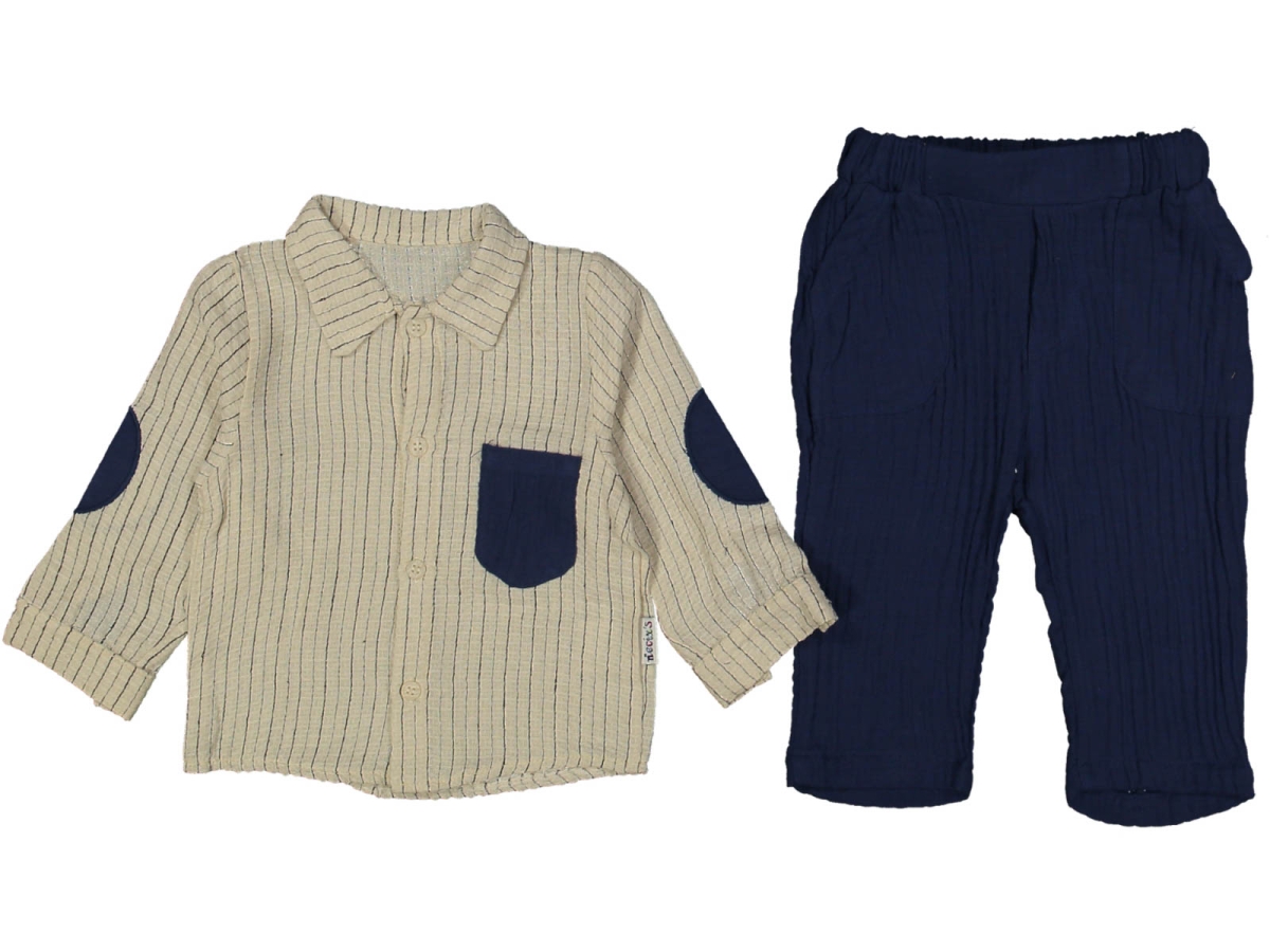 ERKEK 9/24 AY TACOMA GÖMLEKLİ 2Lİ TAKIM