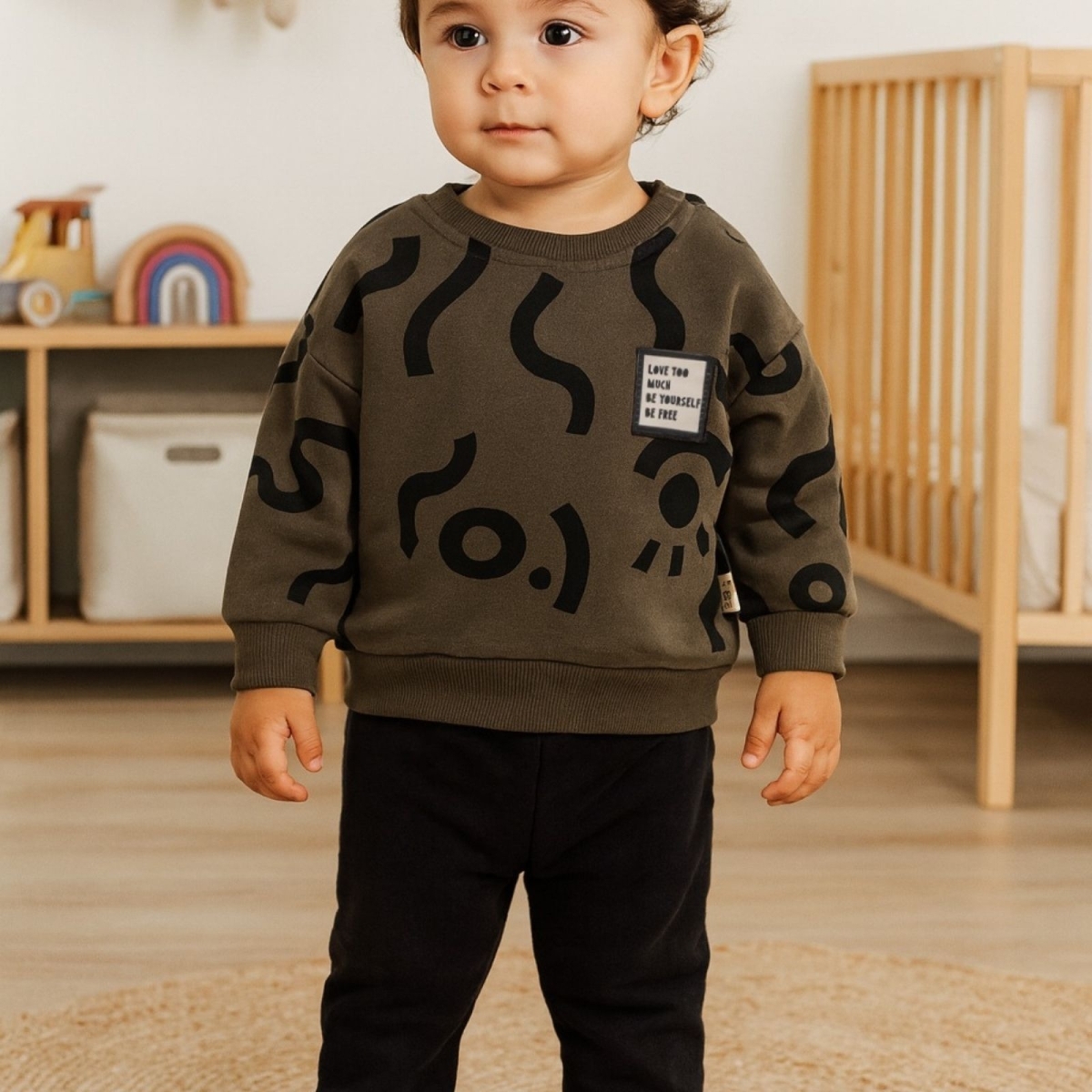 ERKEK 9/24 AY TOO SOYUT BASKILI KIŞLIK İKİLİ TAKIM