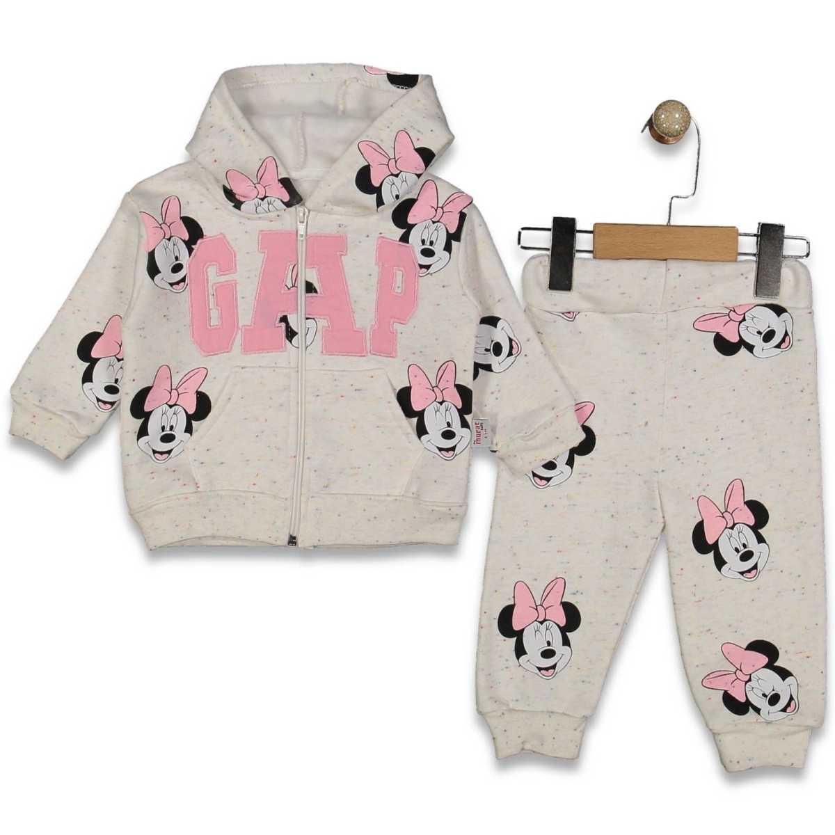 ERKEK 9/24 GP FARE BASKILI  ŞARDONLU 2Lİ TAKIM