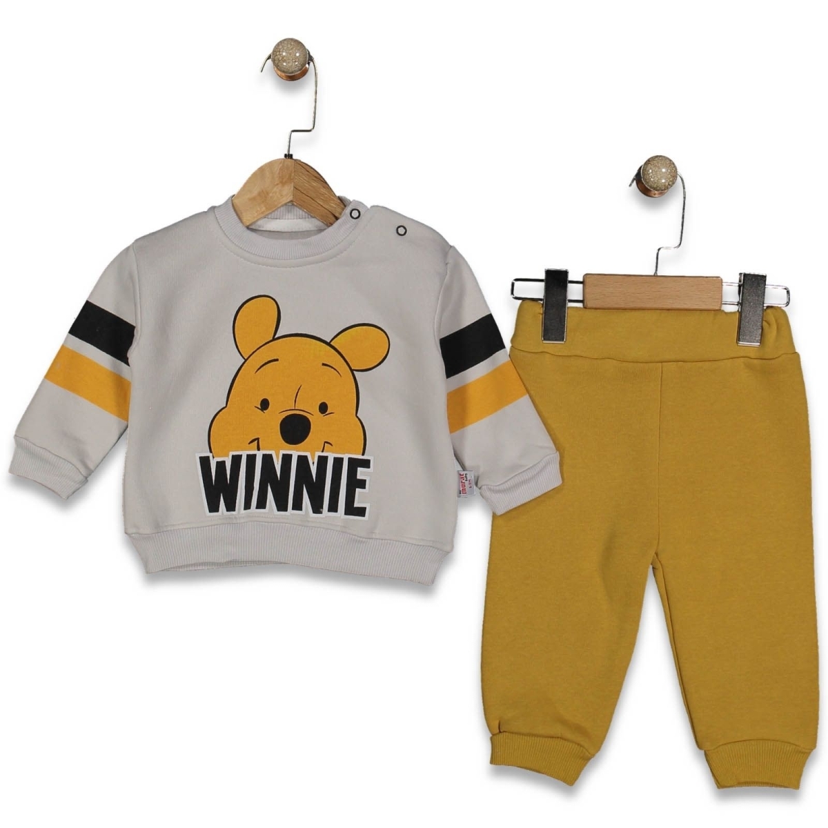 ERKEK 9/24 WINNI AYI BASKILI ŞARDONLU 2Lİ TAKIM