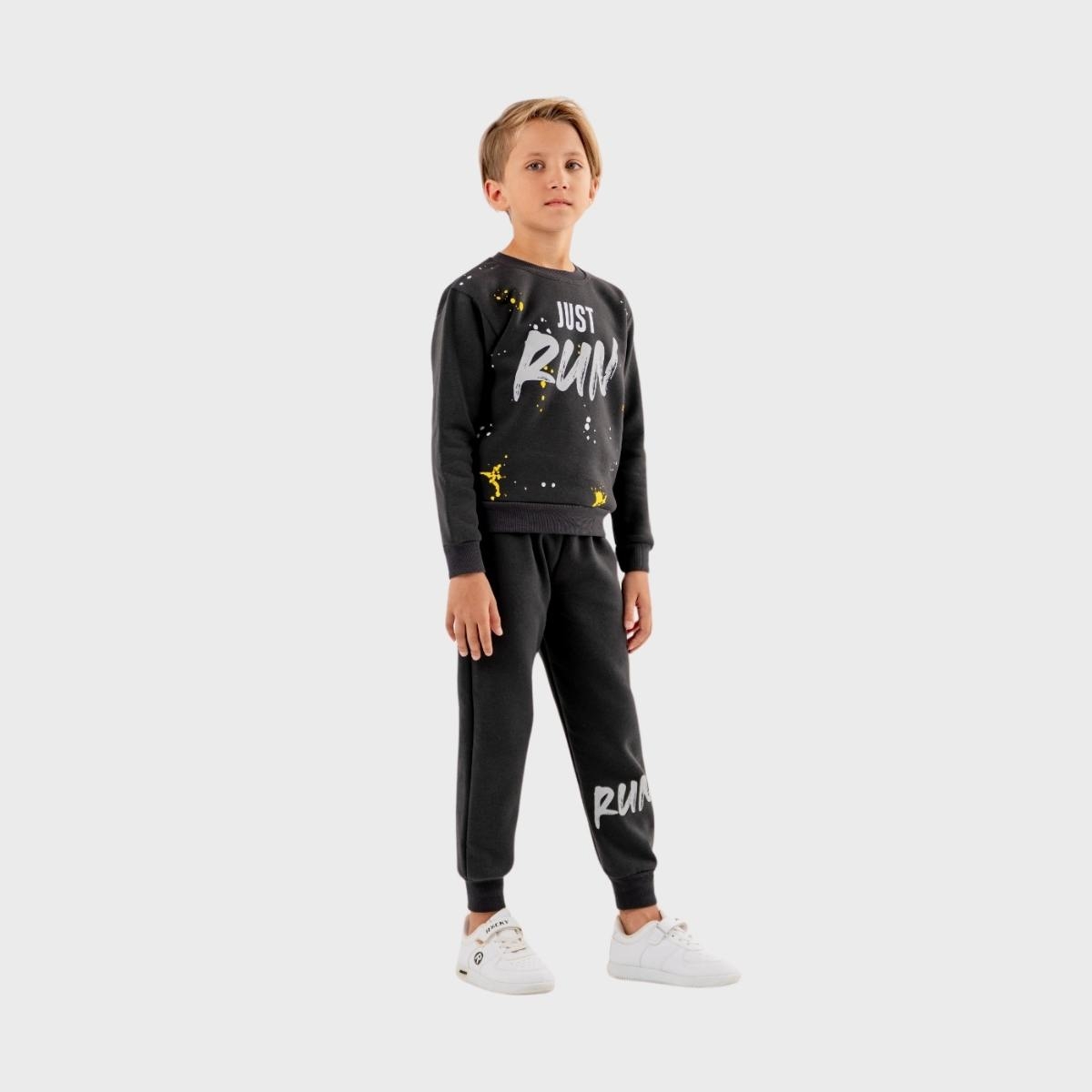 ERKEK ÇOCUK 3 İP ŞARDONLU EŞOFMAN TAKIM