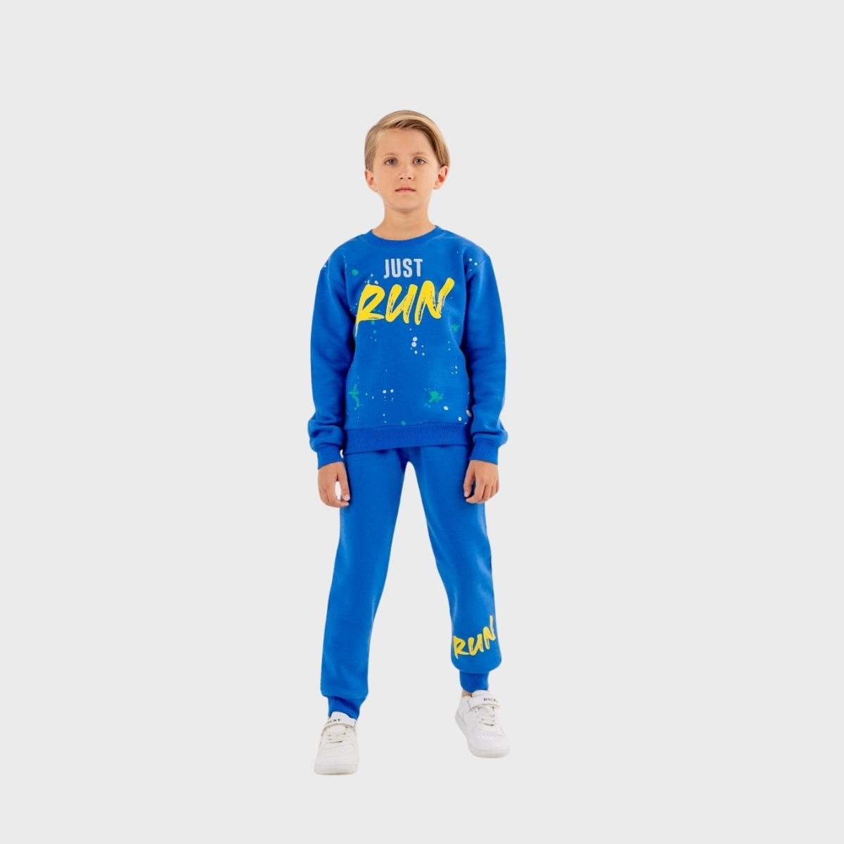 ERKEK ÇOCUK 3 İP ŞARDONLU EŞOFMAN TAKIM