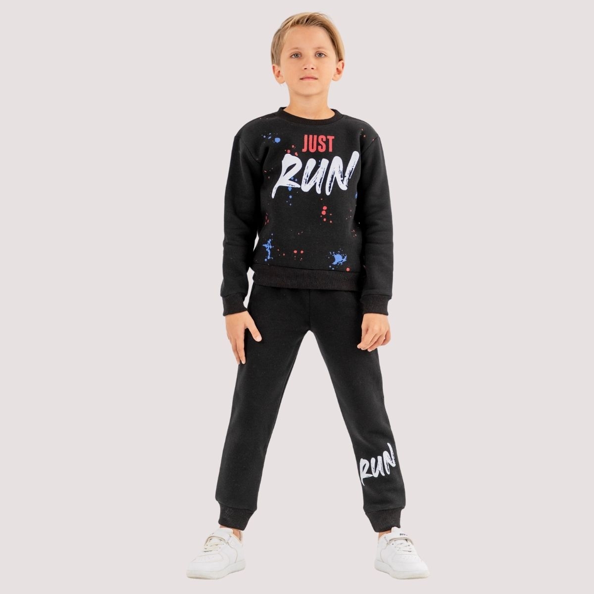 ERKEK ÇOCUK 3 İP ŞARDONLU PİJAMA TAKIM