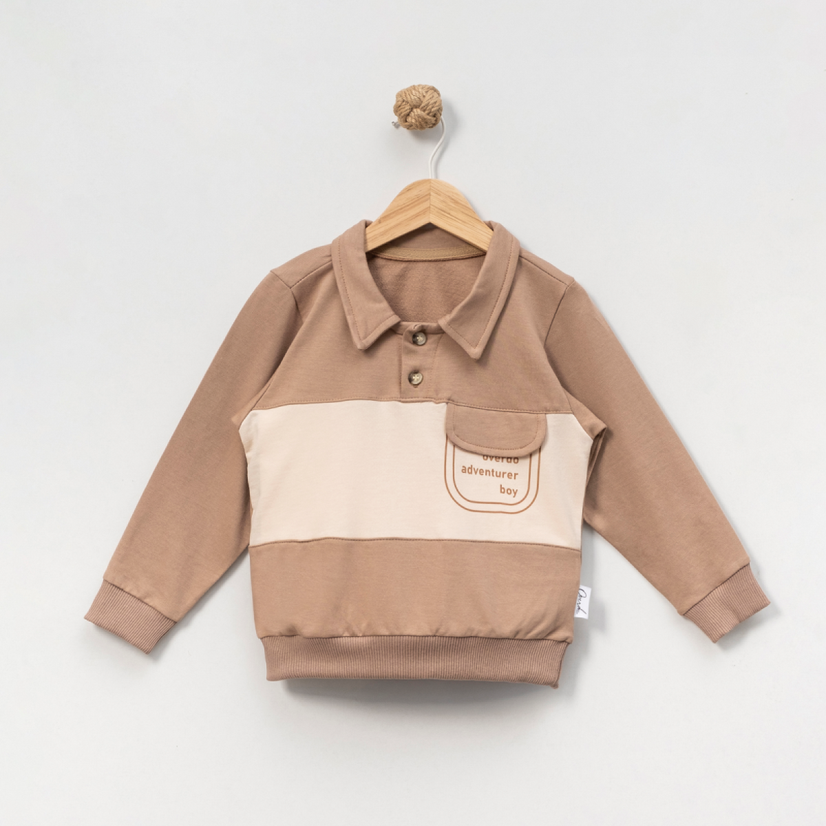 ERKEK ÇOCUK1-4 YAŞ CEP BASKILI SWEAT