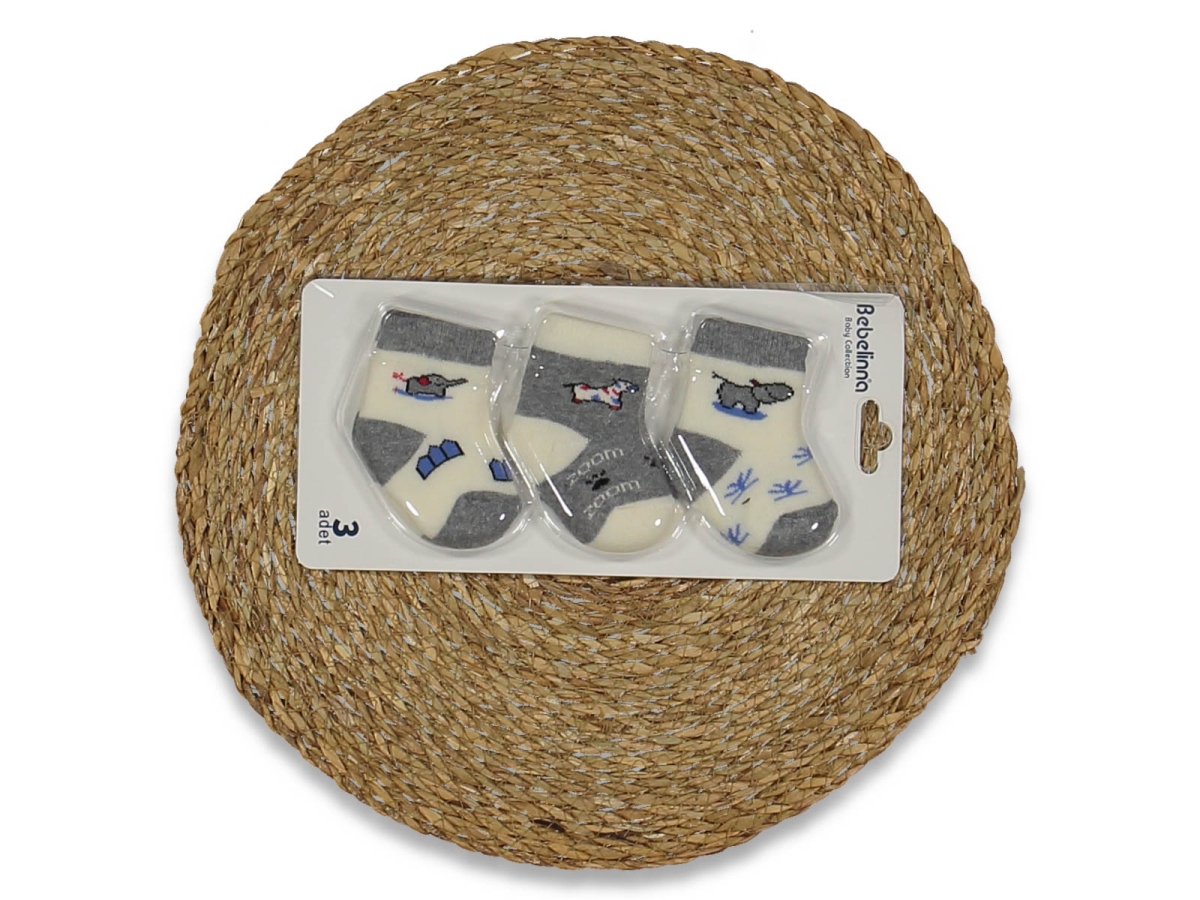 ERKEK HAVLU KARIŞIK DESEN PVC 12Lİ ÇORAP