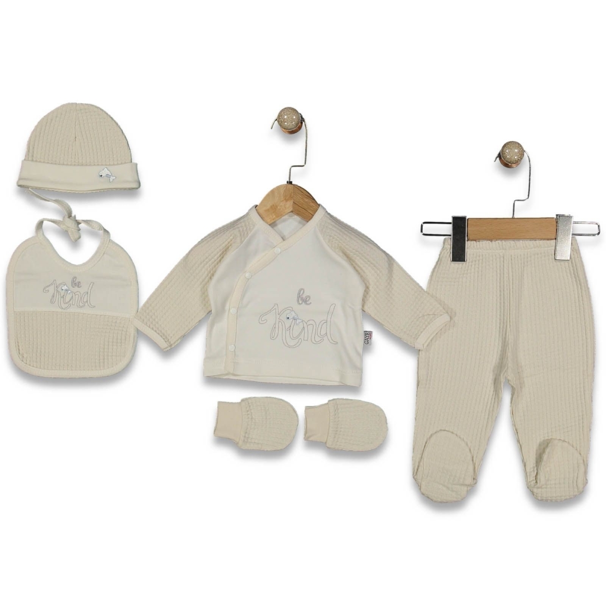 GAYE 7650-ERKEK 1/3 AY KİND 5Lİ SET