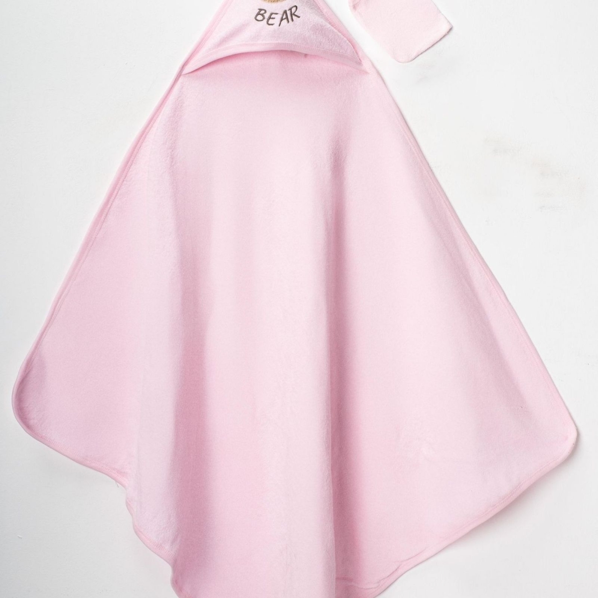 GÜLÜNCE BABY 3074-UNISEX 1/2 YAŞ SÜZENE AYICIK NAKIŞLI HAVLU SİLGİ