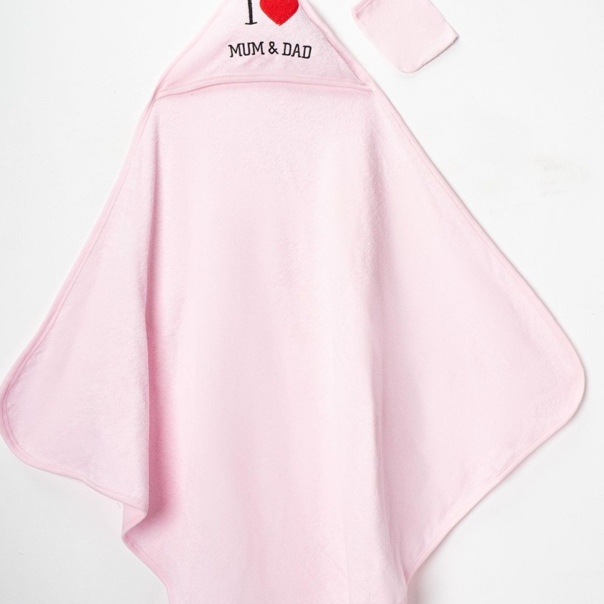 GÜLÜNCE BABY 3075-UNISEX 1/2 YAŞ SÜZENE İ MAM &amp;DAD NAKIŞLI HAVLU SİL