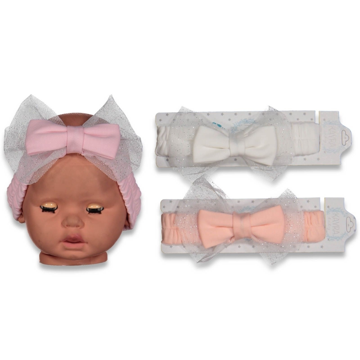 KAYRA 6125-KIZ 3/18 AY PENYE SİMLİ FİYONK SAÇBANDI