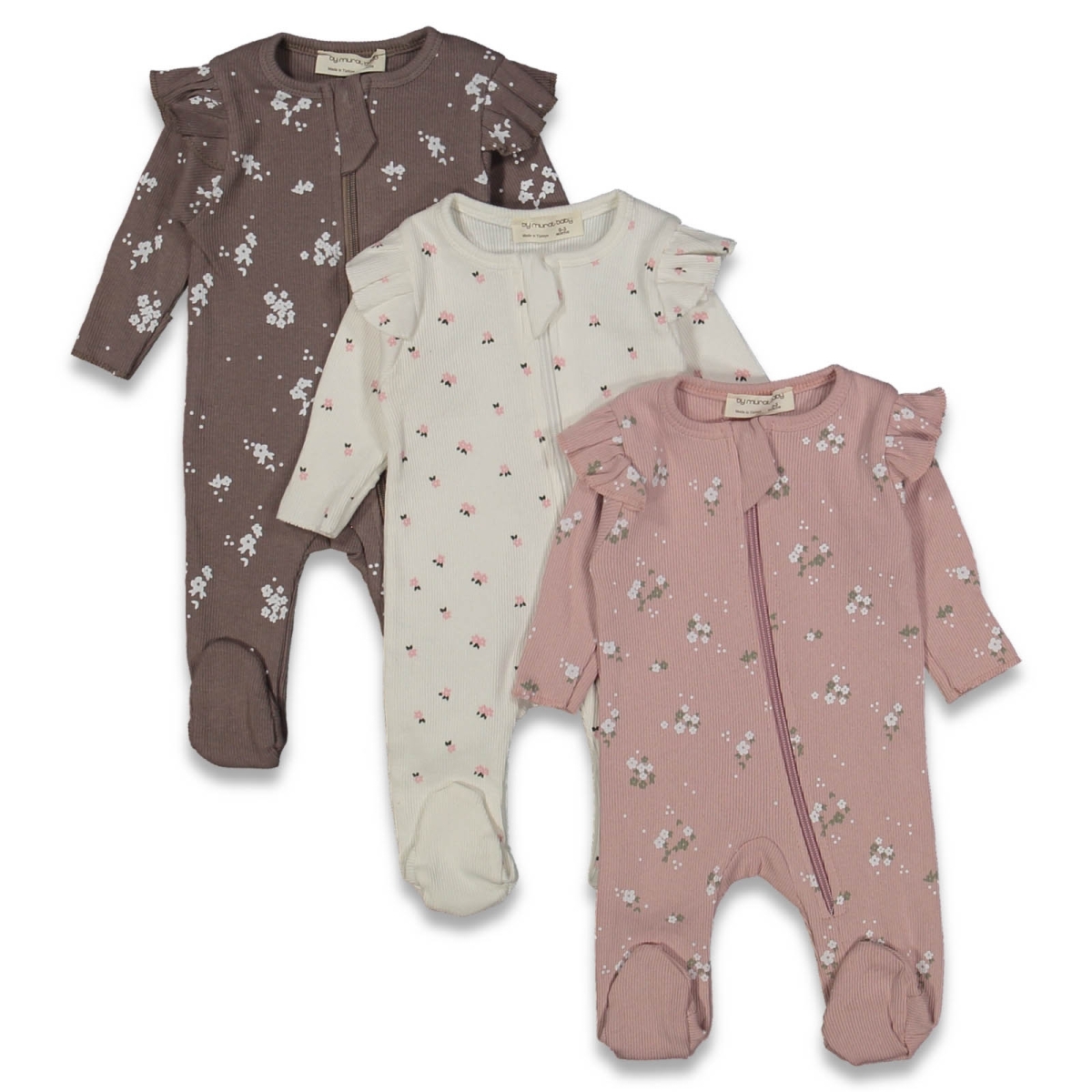 KIZ 0/3 AY ÇİÇEK DESENLİ TULUM