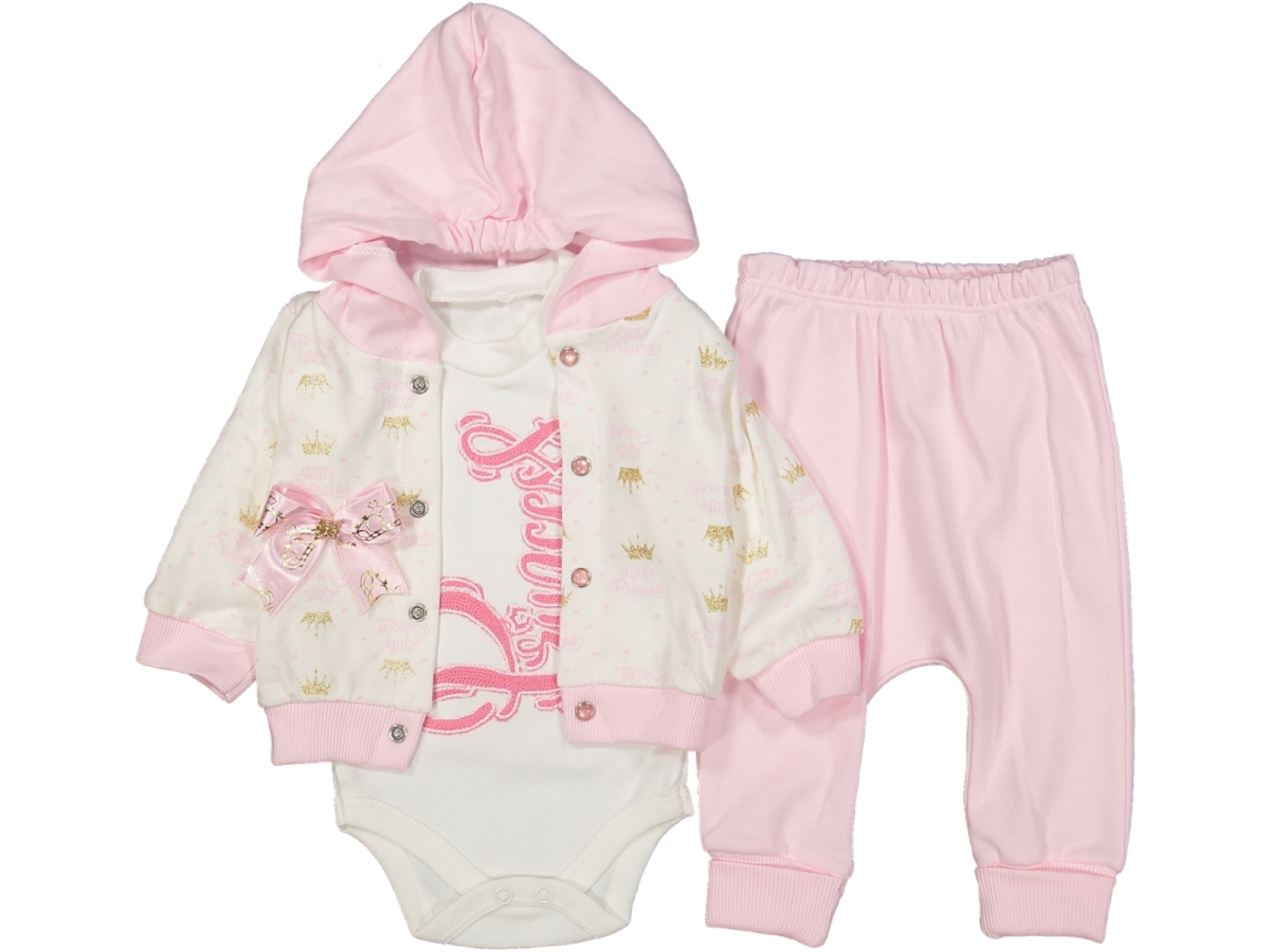 KIZ 0/3AY PRİNCESS 3'LÜ TAKIM