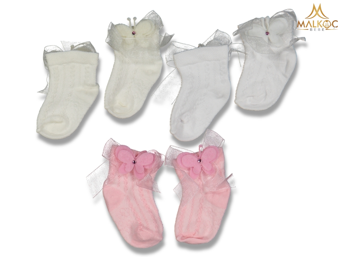 KIZ 0/6 AY12 Lİ MİNİ AKSESUARLI ÇORAP