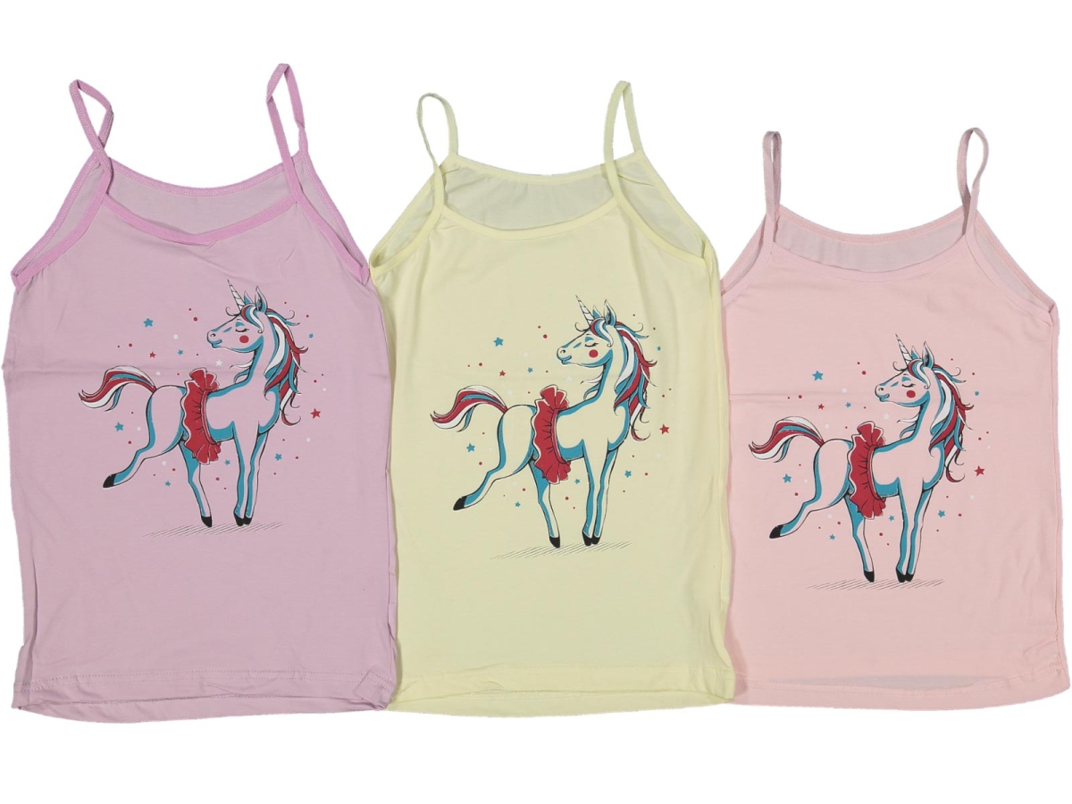 KIZ 10/11  YAŞ MEOW BASKILI İP ASKI ATLET 