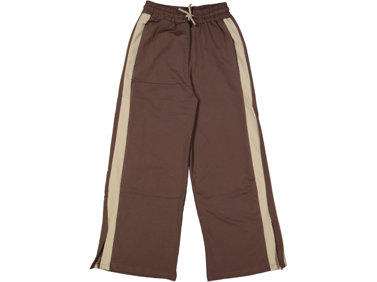 KIZ 10/16 YAŞ GARSON ŞERİTLİ YANDAN YIRTMAÇLI TEK ALT EŞOFMAN