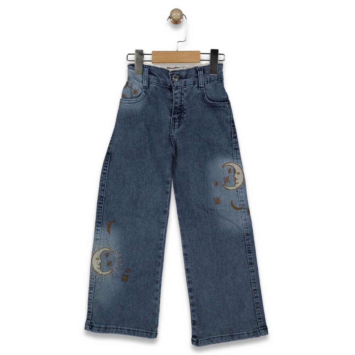 KIZ 11/15 YAŞ  KOT PANTALON