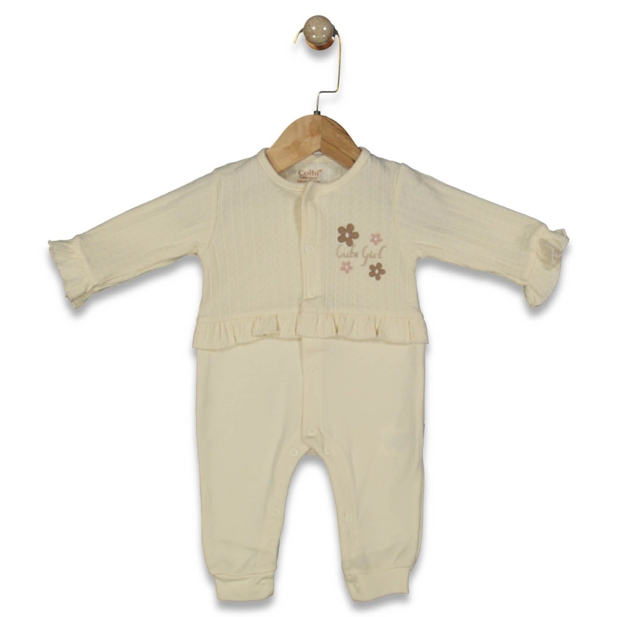 KIZ 1/12 AY ÇİÇEK APLİKELİ TULUM