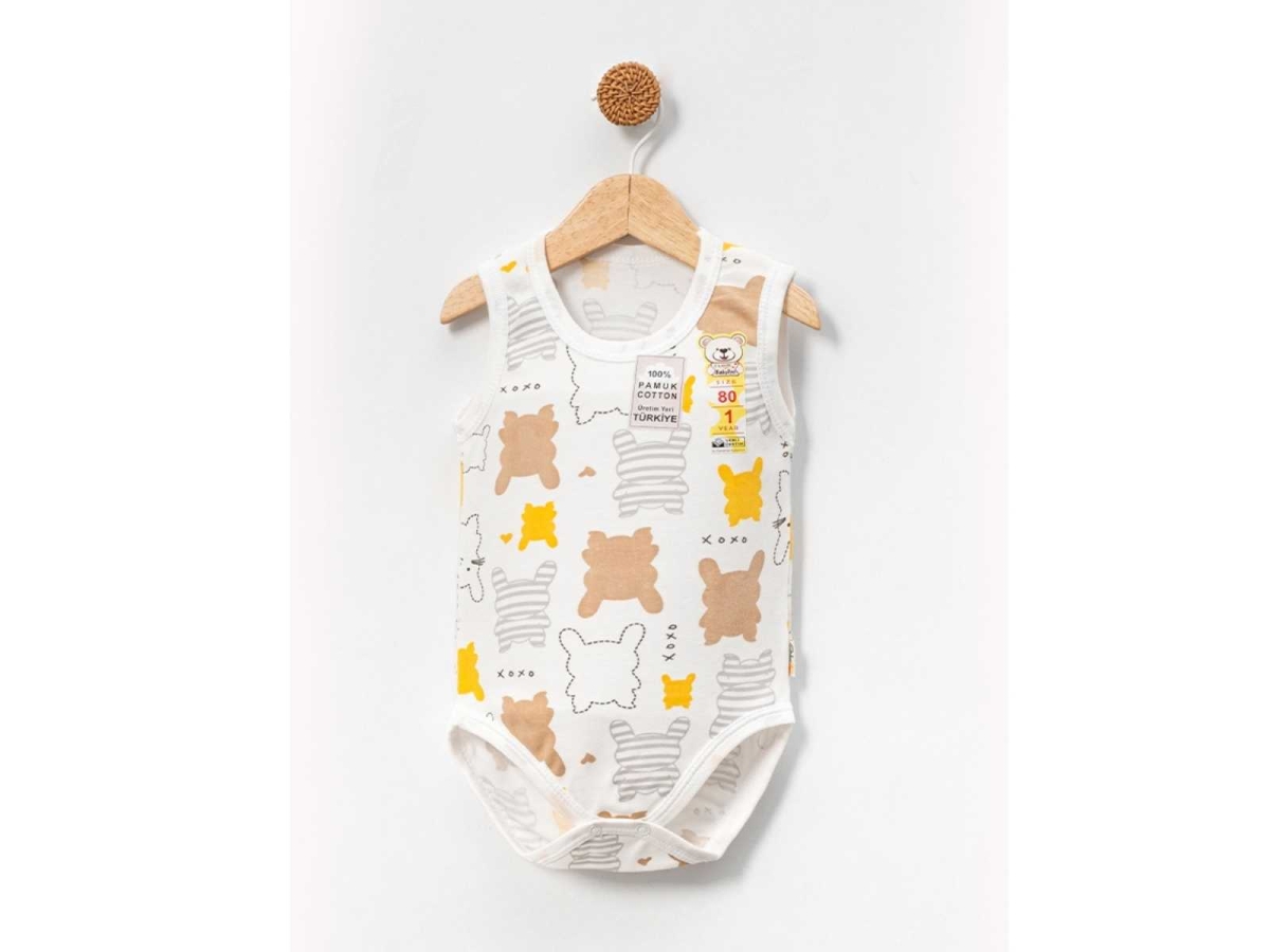 KIZ 12 Ay,18 Ay,24 Ay,3 Yaş TAVSAN BASKILI KOLSUZ