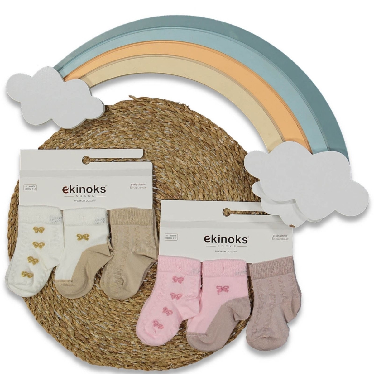 KIZ 12/12 AY 12'Lİ BIRDY DESEN KIZ BEBE MEVSİMLİK