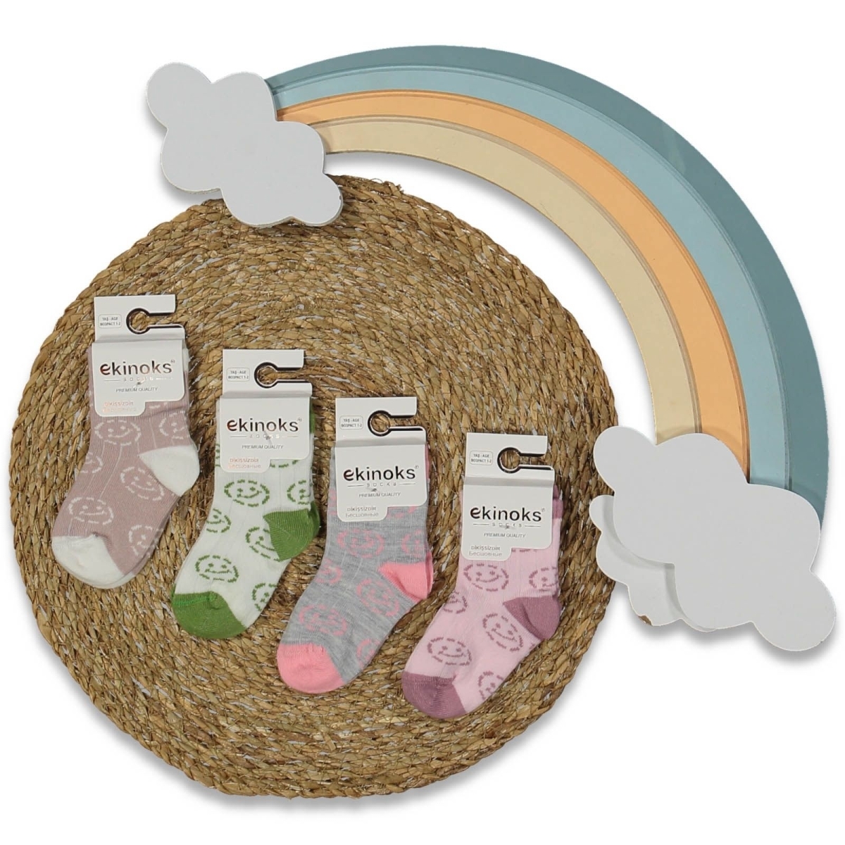 KIZ 12/12 AY 12&#039;Lİ KOKİ DESEN KIZ BEBE MEVSİMLİK S