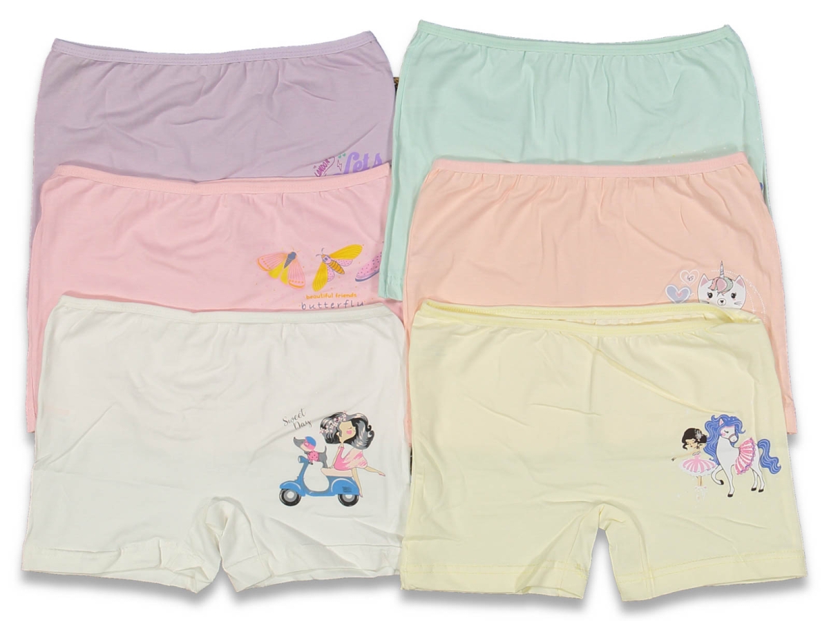 KIZ 12/13 YAŞ BASKILI GARSON BOXER