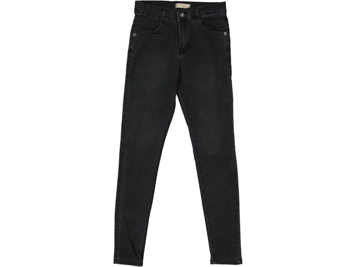 KIZ 12/16 YAŞ DÜZ KOT PANTOLON