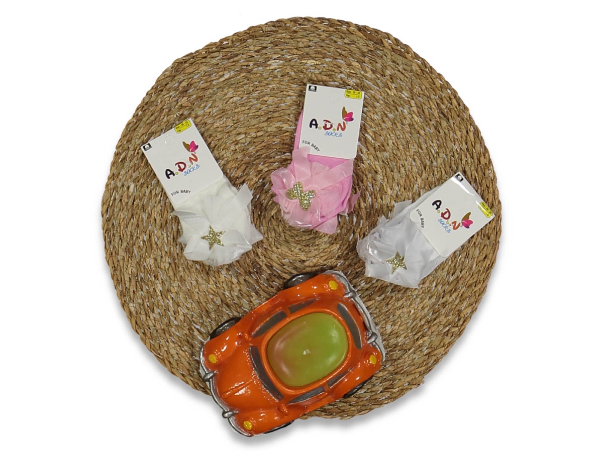 KIZ 12/24 AY AKSESUARLI PATİK ÇORAP