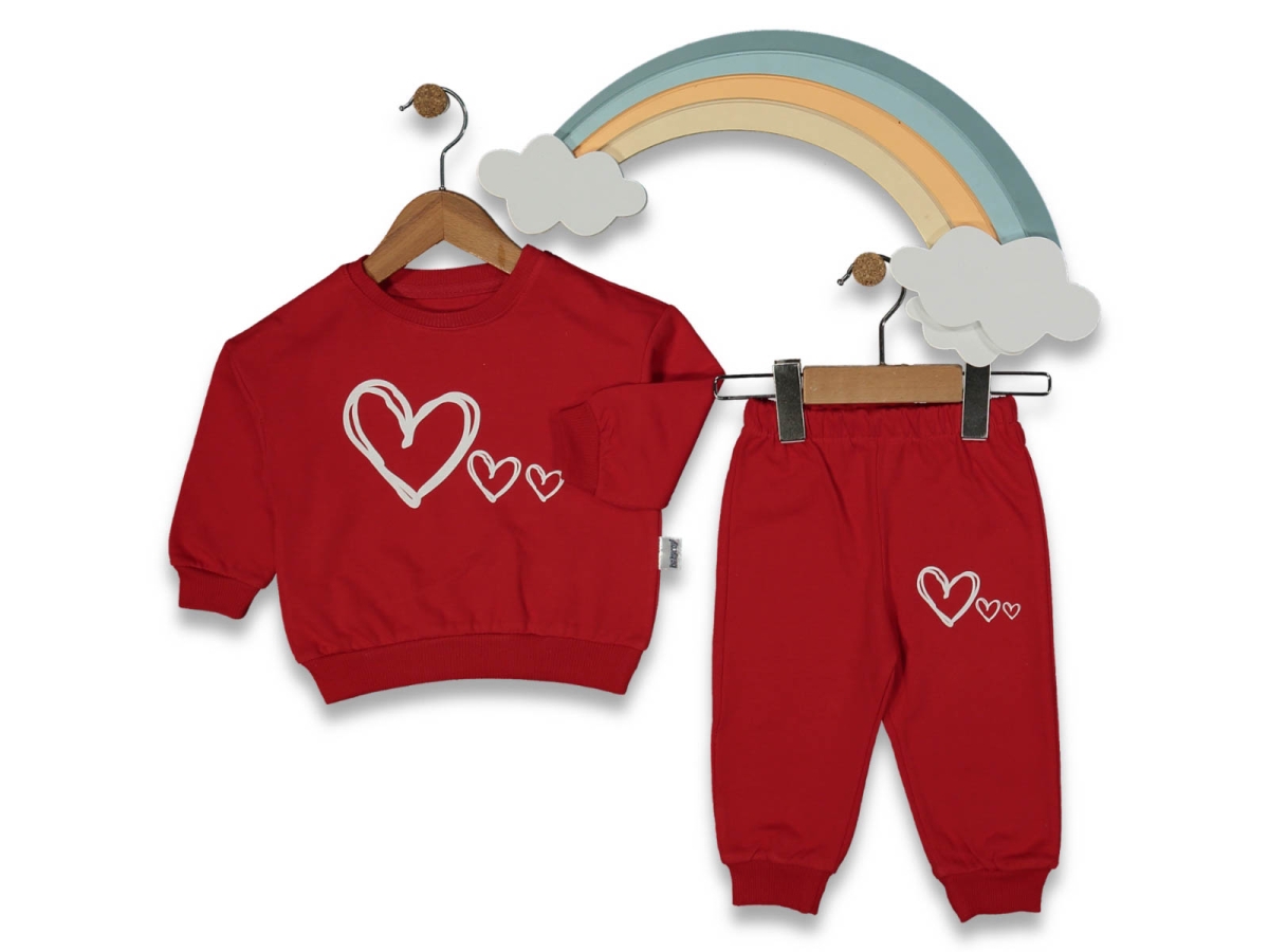 KIZ 12/24 AY KALP BASKILI 2İP TAKIM