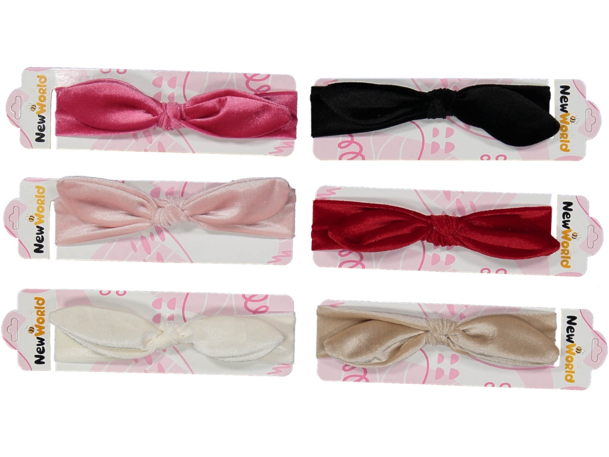 KIZ 1/24 AY KADİFE TAVŞAN KULAK SAÇ BANDI