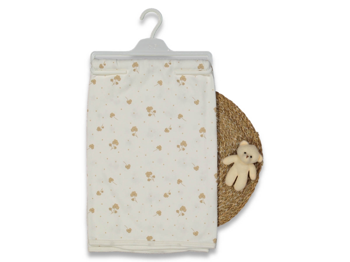 KIZ 1/3 AY 90*90 ÇİÇEKLİ RAPORLU İNTERLOK BATTANİY