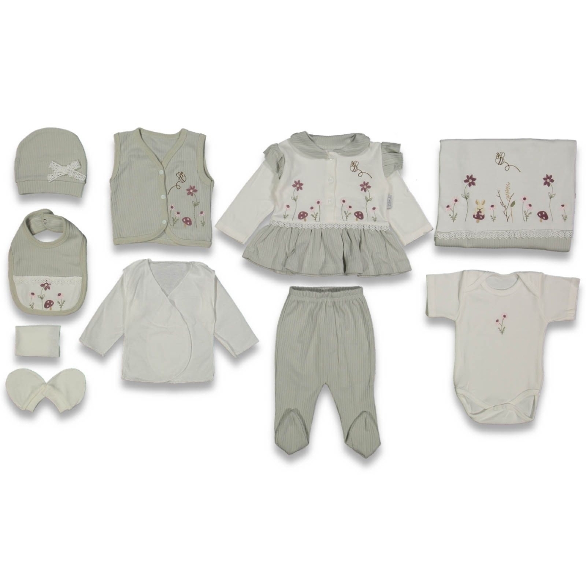 KIZ 1/3 AY ARILI RAPORLU 10 LU SET