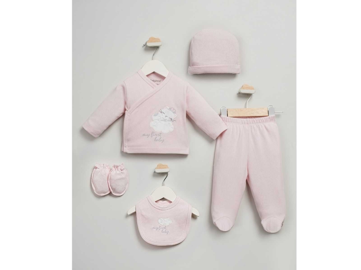 KIZ 1/3 AY TAÇLI KEDİ 5 Lİ ZIBIN TAKIMI