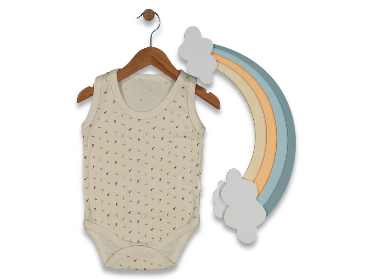 KIZ 1/3 YAŞ  MİNİK LALE ASKILI BÜYÜK BADİ