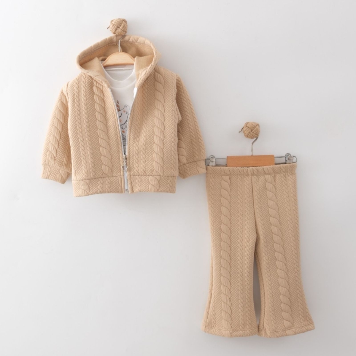 KIZ 1/3 YAŞ TRİKO 3LÜ TAKIM