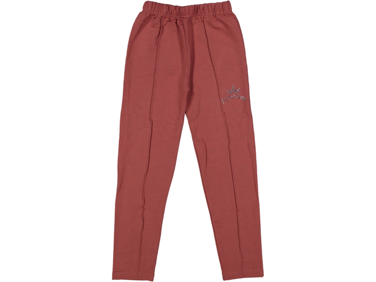 KIZ 13/16 YAŞ ÇIMALI LASTİKLİ TAŞ BASKILI TAYT