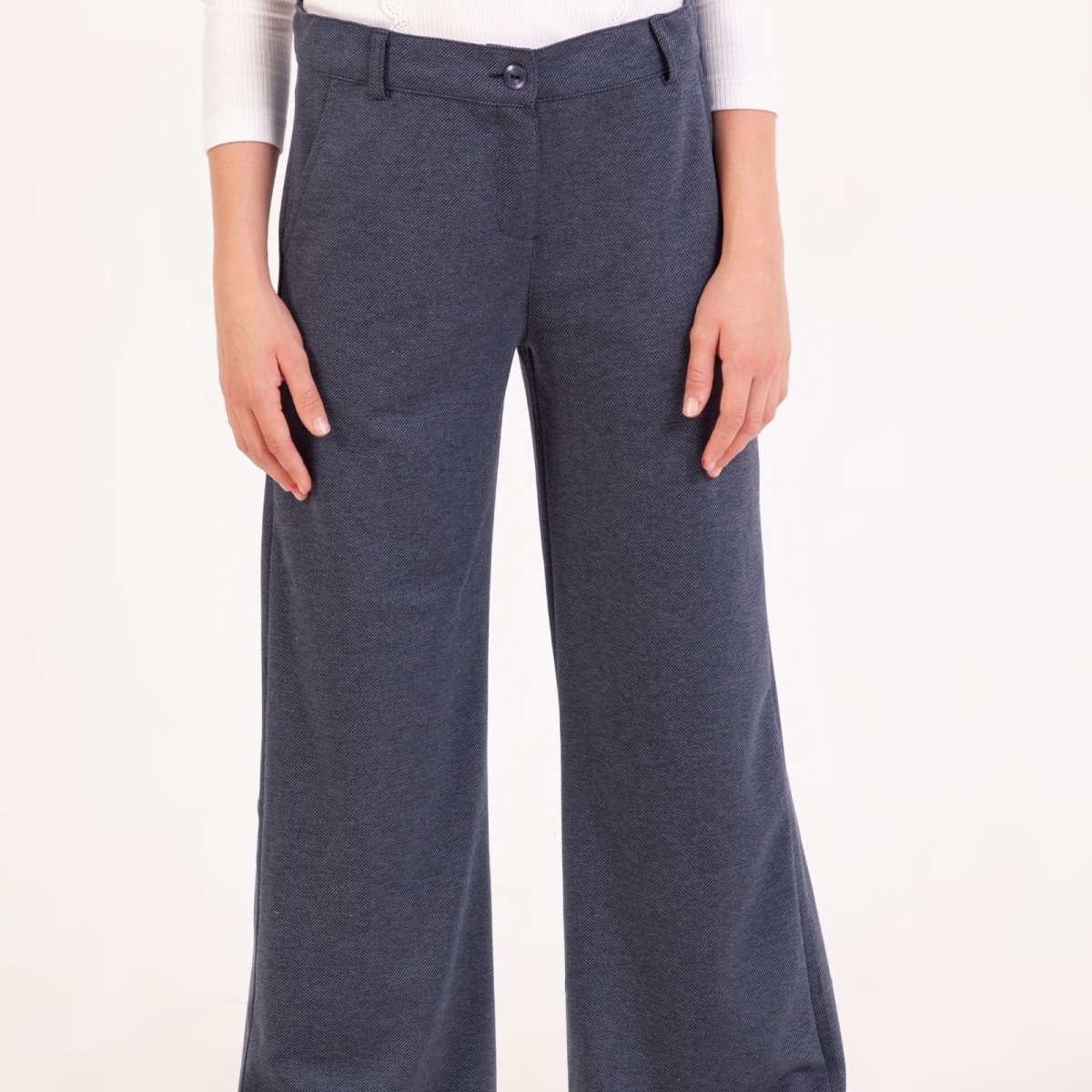 KIZ 13/16 YAŞ DİAGONEL KUMAŞ PANTOLON