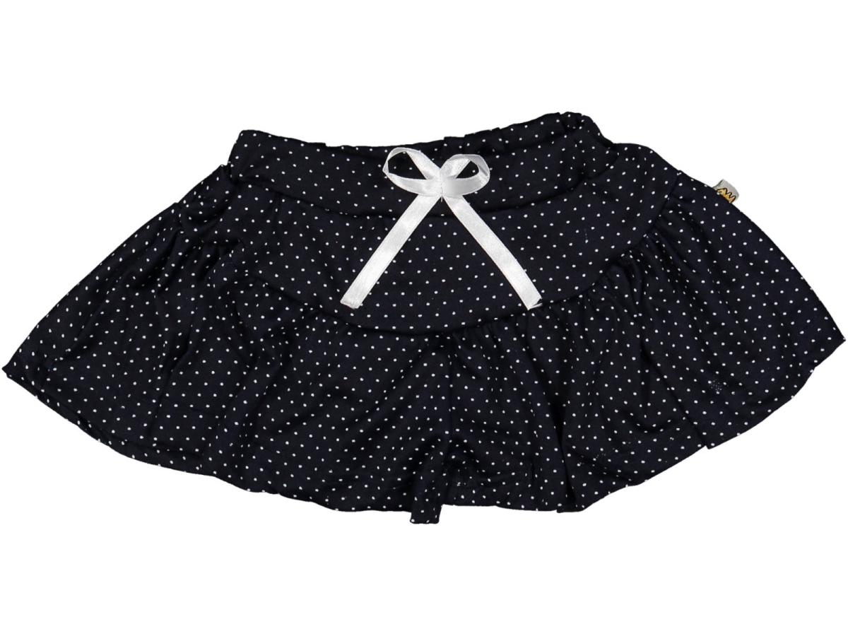 KIZ 1/4 YAŞ KÜÇÜK PUANTİYELİ DESENLİ ŞORT ETEK
