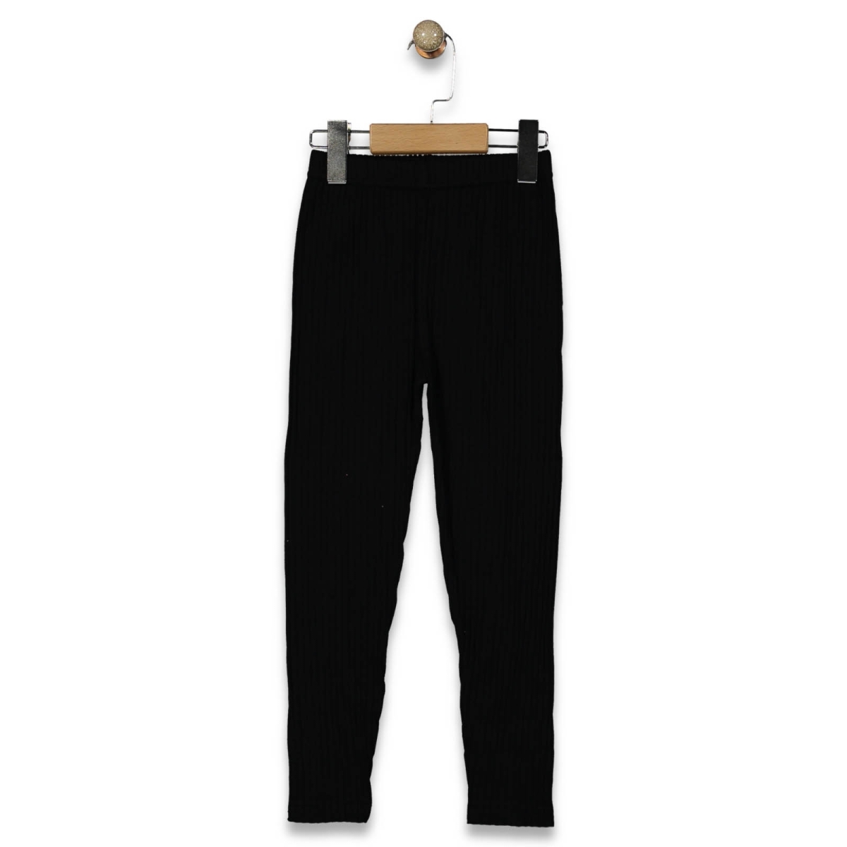 KIZ 1/4 YAŞ PENYE RAPORLU DÜZ BEL LASTİKLİ TAYT